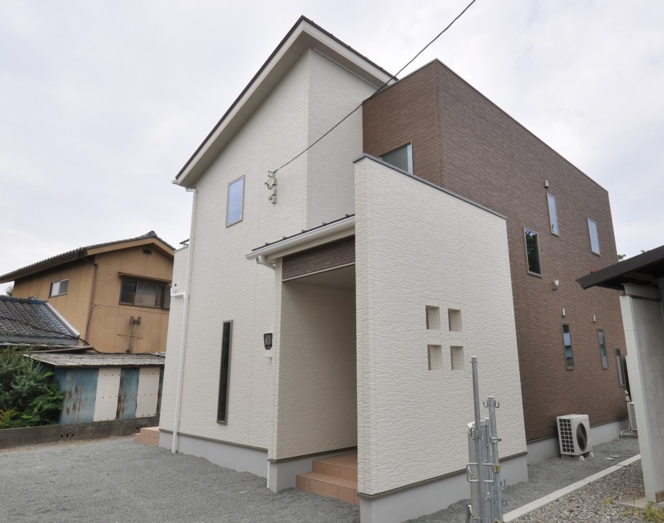 梨県昭和町Ｄ様邸新築住宅の外観