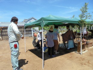 山梨県山梨市S様邸新築住宅の地縄