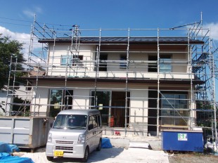 山梨県北杜市S様邸新築住宅の外観