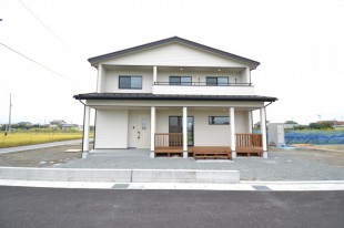 山梨県南アルプス市Ｋ様邸新築住宅の外観