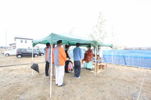 南アルプス市新築住宅地鎮祭