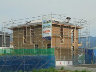 アルプス市区画②新築注文住宅の木工事