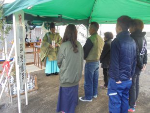 甲府市M様邸 地鎮祭2