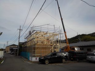 茅野市K様邸 建て方⑥