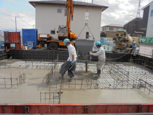 龍地Ｆ様邸　基礎工事⑤