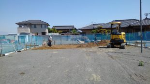 中央市K様邸 着工①